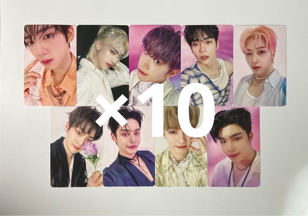 ZEROBASEONE ZB1 ゆらゆら ソロ盤 トレカ 9種コンプ　10セット