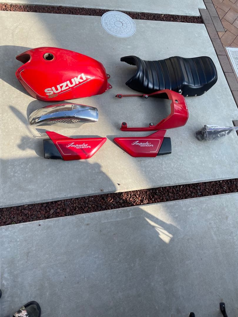 Suzuki インパルス　gsx400f仕様外装セット
