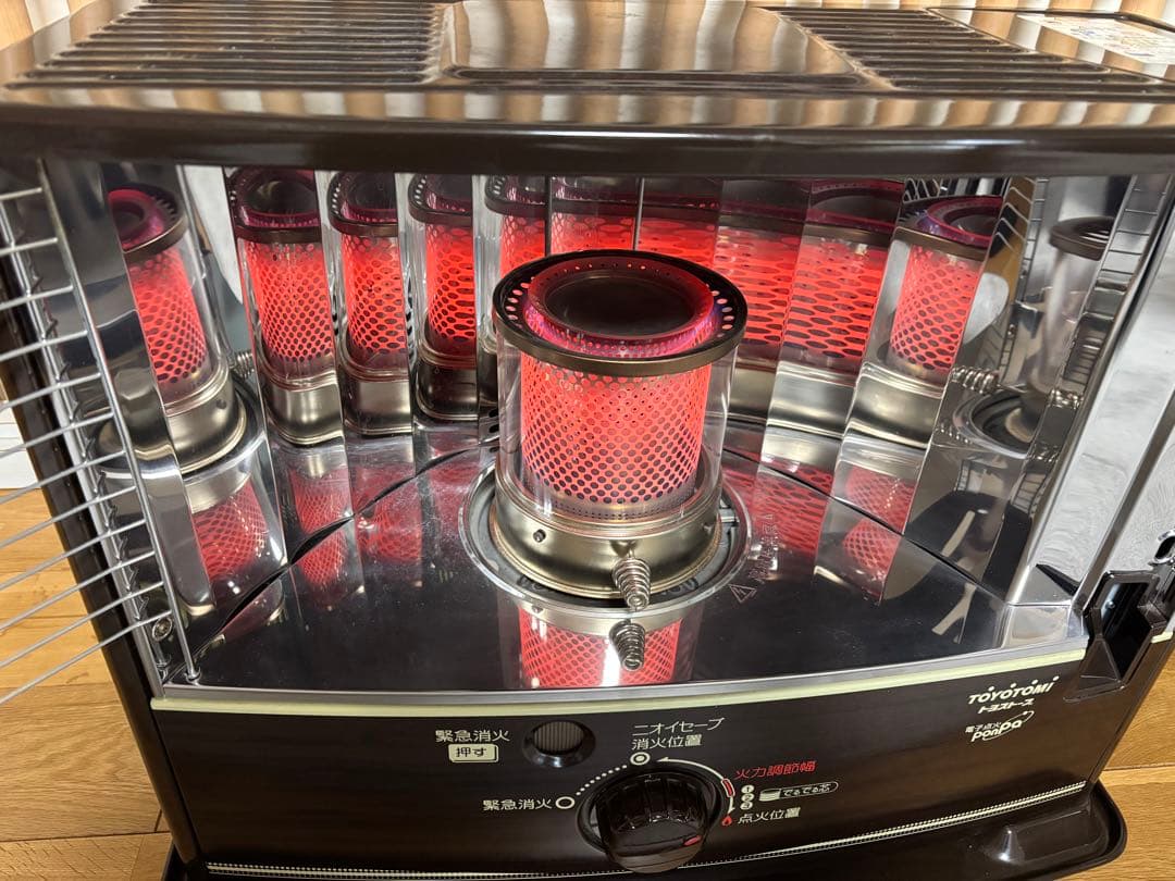 石油ストーブ トヨトミ メンテナンス 済み 芯交換 済み