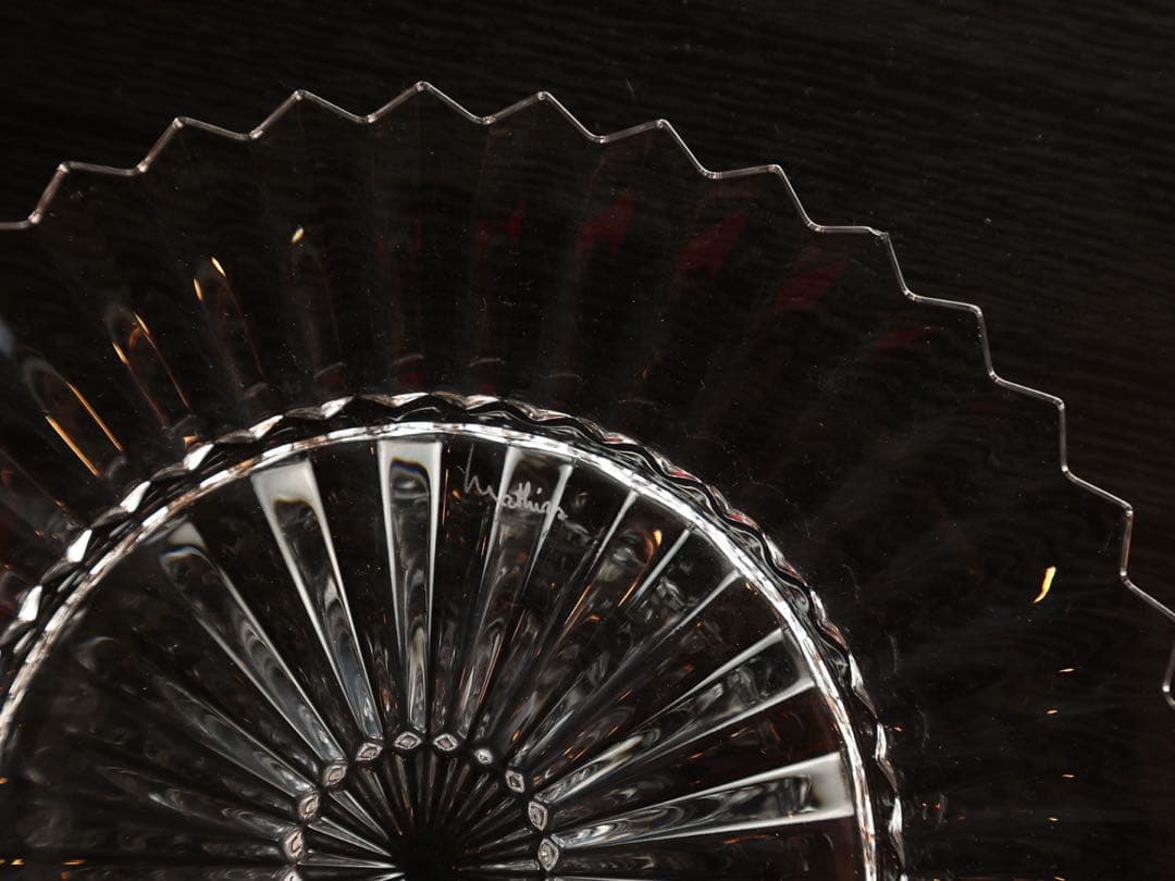 【未使用品】 Baccarat ミルニュイ プレート 約21cm