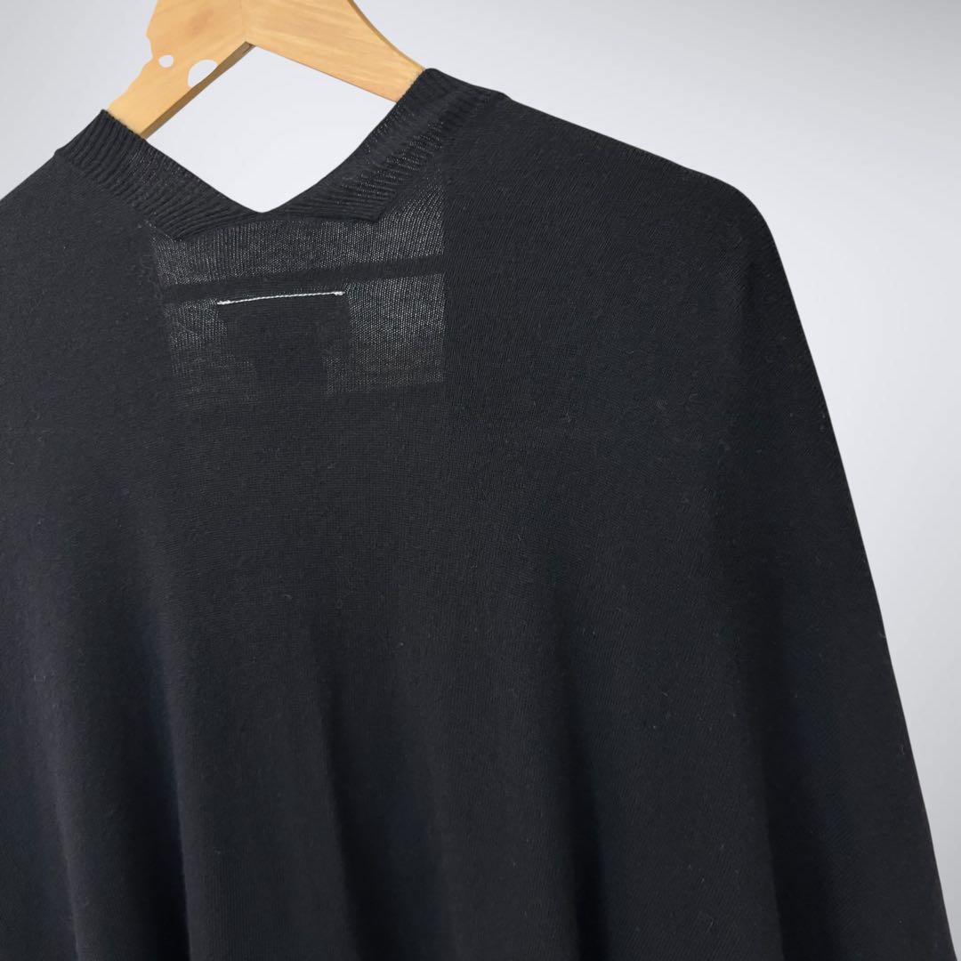 ら*だ様 MM6 Margiela メゾンマルジェラ　ポンチョ　フリンジ　カシミ