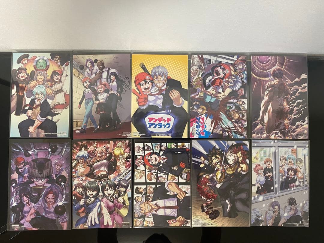 アンデッドアンラック 全巻初版帯付き特典付き