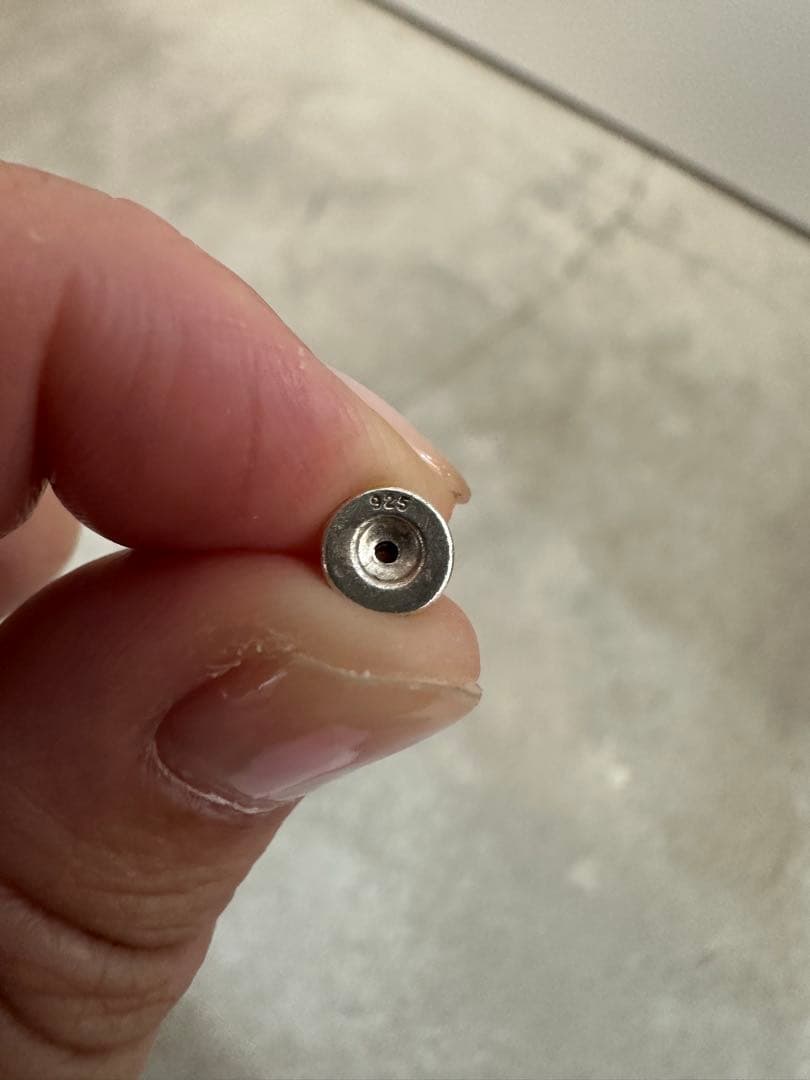 クロムハーツ CHクロスベビーファットドロップイヤリング(ピアス)