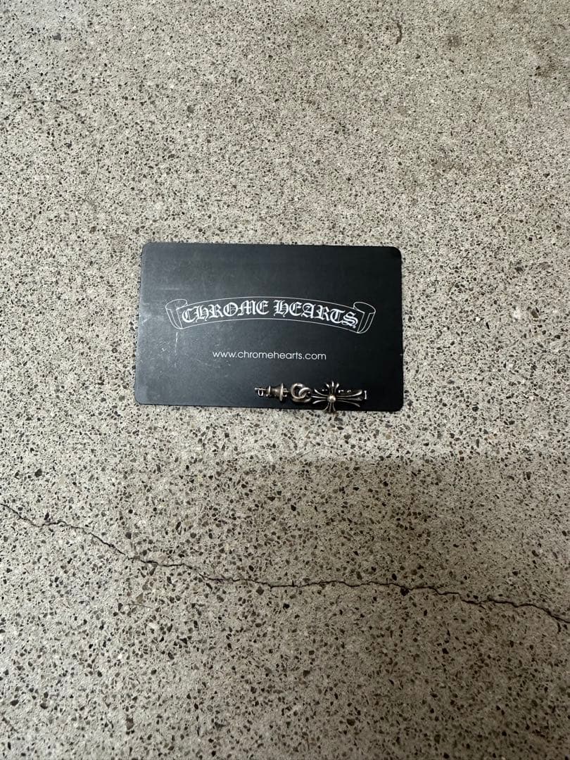 クロムハーツ CHクロスベビーファットドロップイヤリング(ピアス)