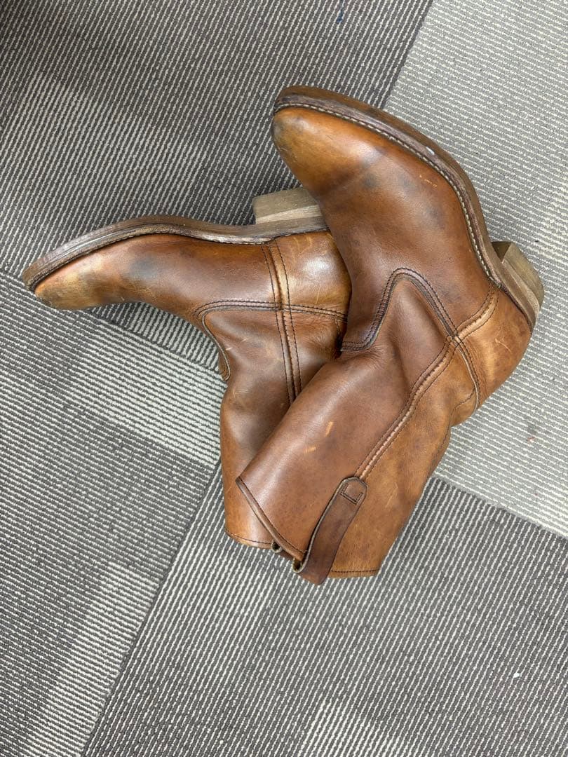 RED WING ウエスタンブーツ 7 E ブラウン レザー　1155 羽タグ