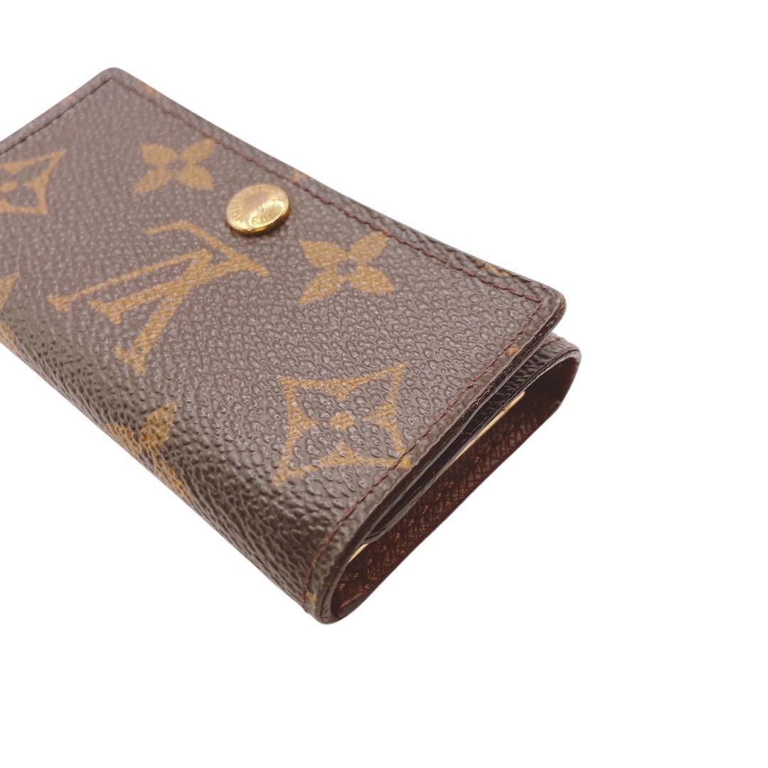 【SS級美品】LOUIS VUITTON モノグラム キーケース☆鑑定済み！