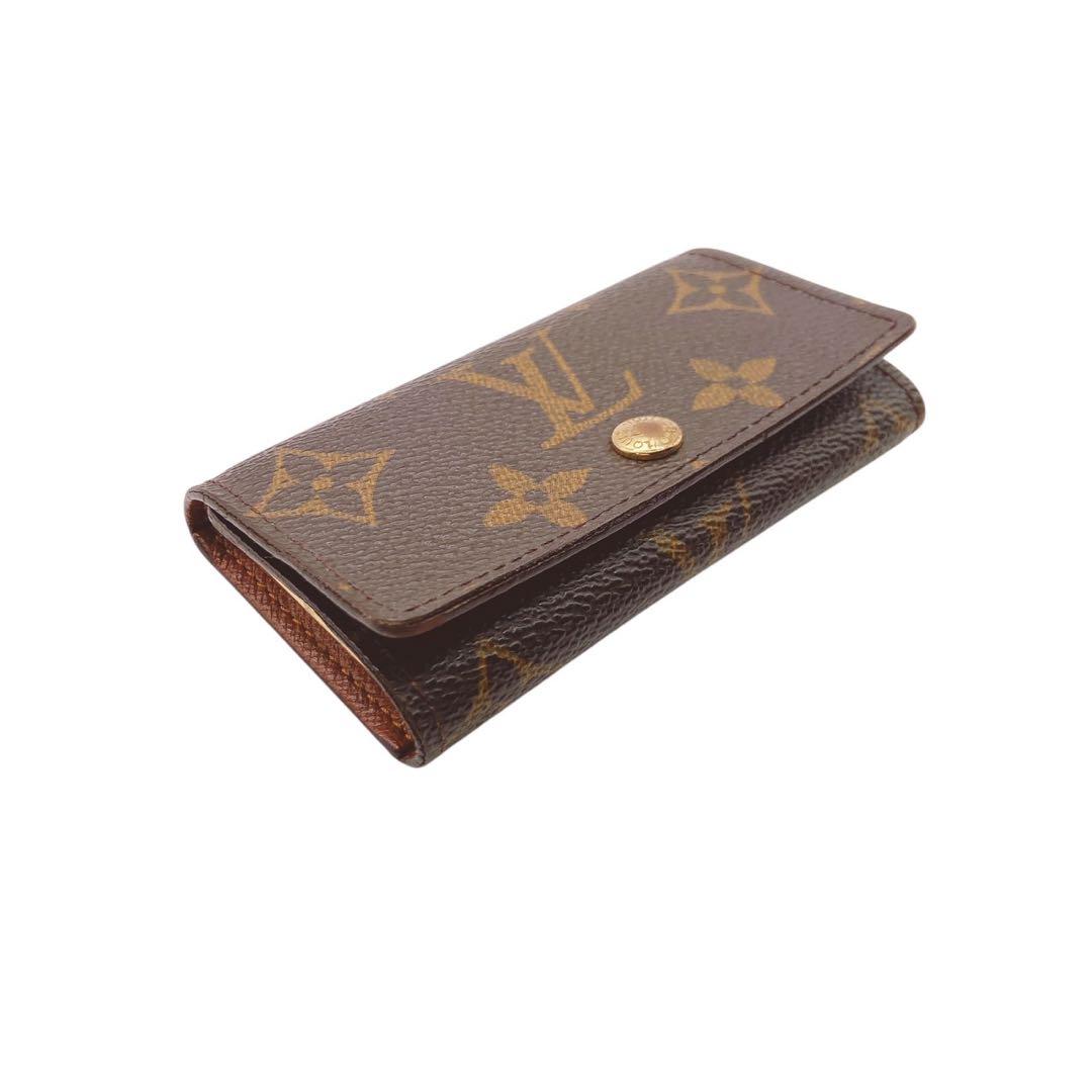 【SS級美品】LOUIS VUITTON モノグラム キーケース☆鑑定済み！