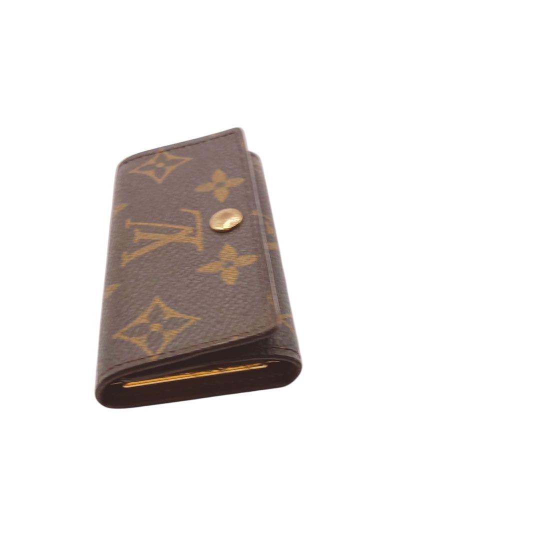 【SS級美品】LOUIS VUITTON モノグラム キーケース☆鑑定済み！