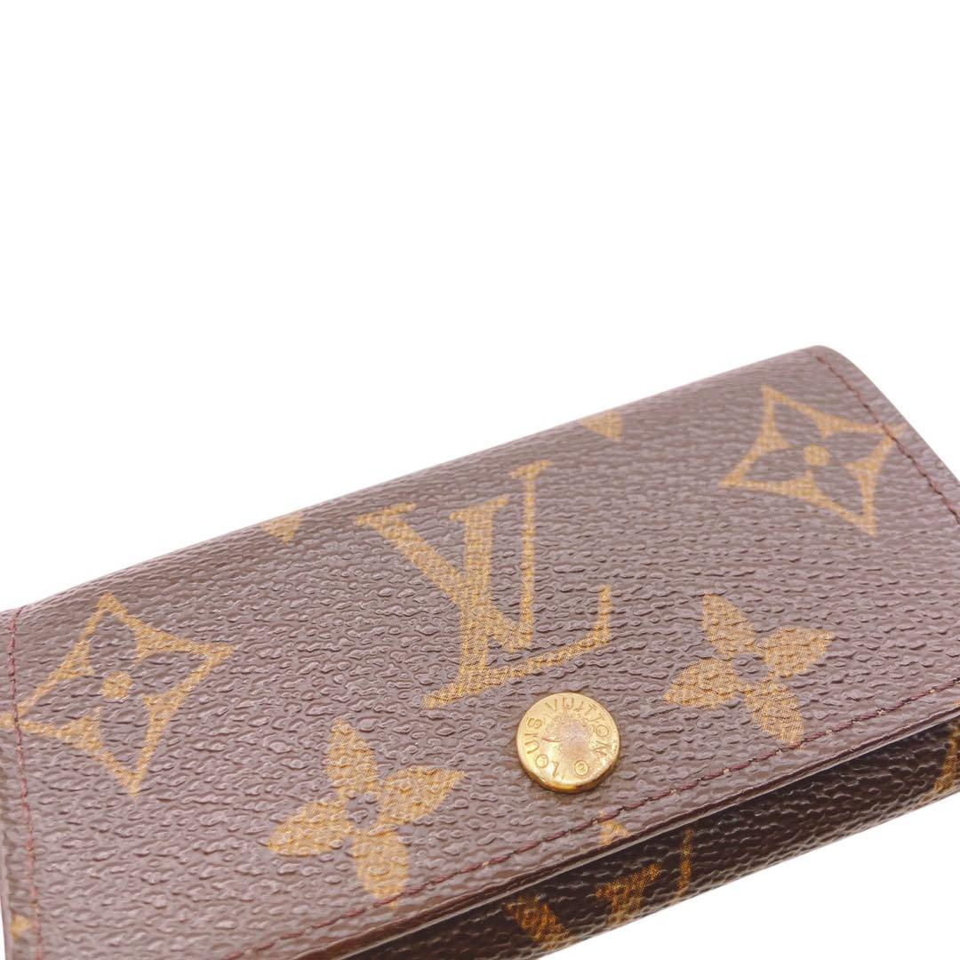 【SS級美品】LOUIS VUITTON モノグラム キーケース☆鑑定済み！
