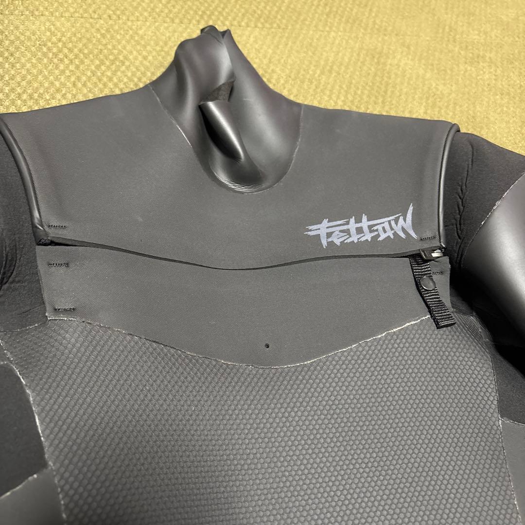 1回使用のみfellow ウェットスーツ XLBサイズ 膝パッド付き　フルメンズ