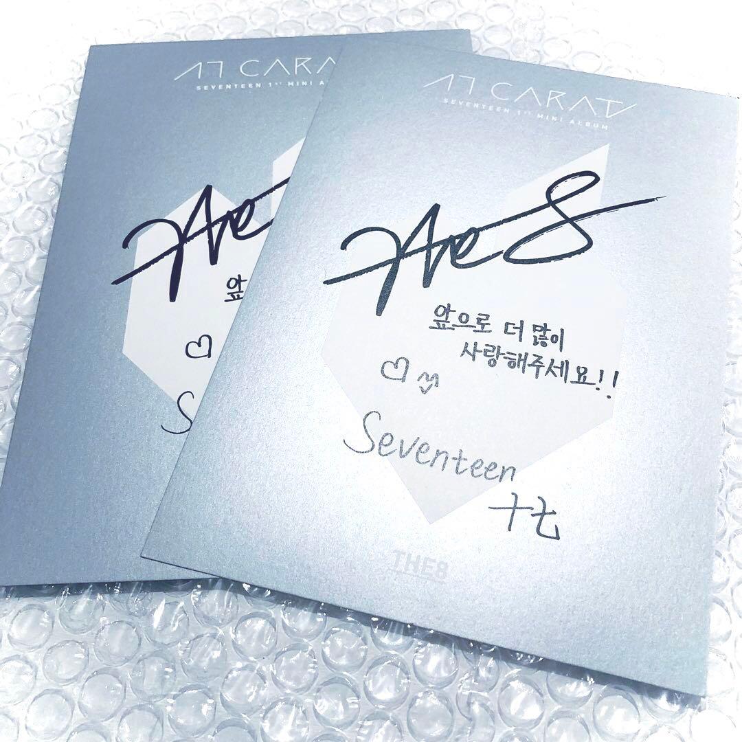 SEVENTEEN 明浩 ミンハオ THE8 生写真 ブロマイド 17CARAT