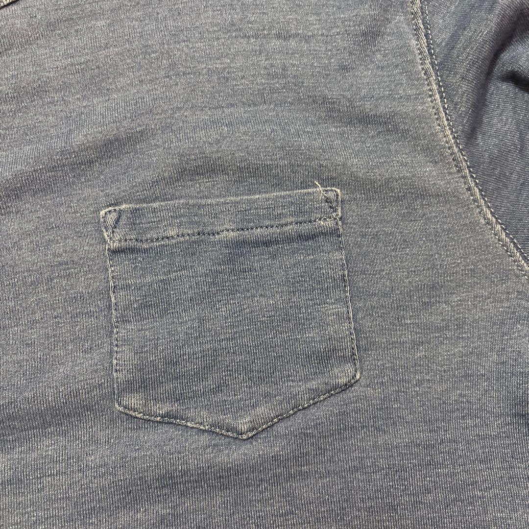 RRL ダブルアールエル　デニム　長袖カットソー ラルフローレン　希少サイズ