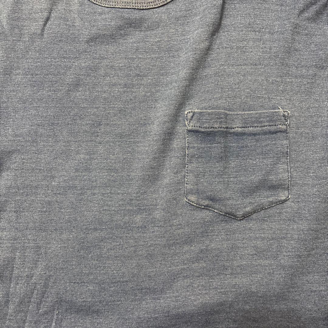 RRL ダブルアールエル　デニム　長袖カットソー ラルフローレン　希少サイズ