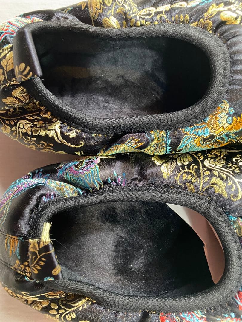 2新品未使用　SUBU VAMP チャイナドレス サンダルシューズ　BLK