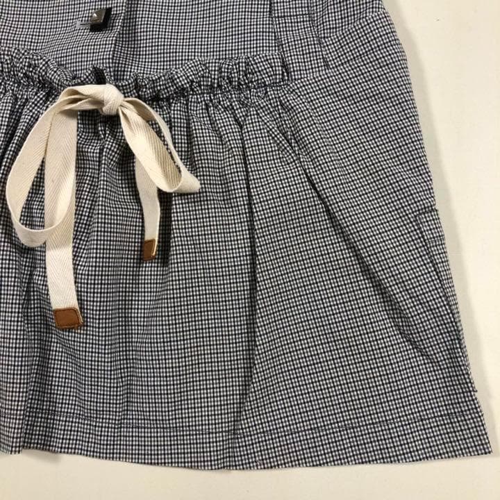 マークアンドロナ ゴルフ スカート スコート 日本製 ブラック 千鳥 Mサイズ