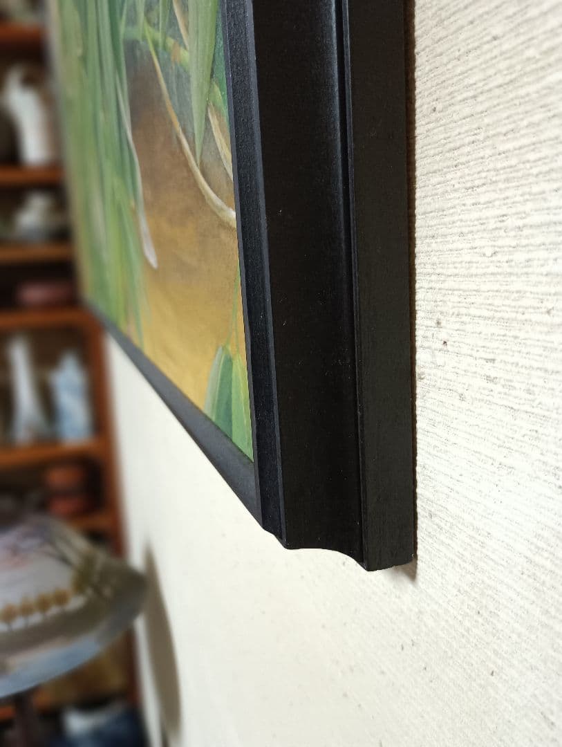 藤*江様 「熊笹」日本画　30号　美術学生作