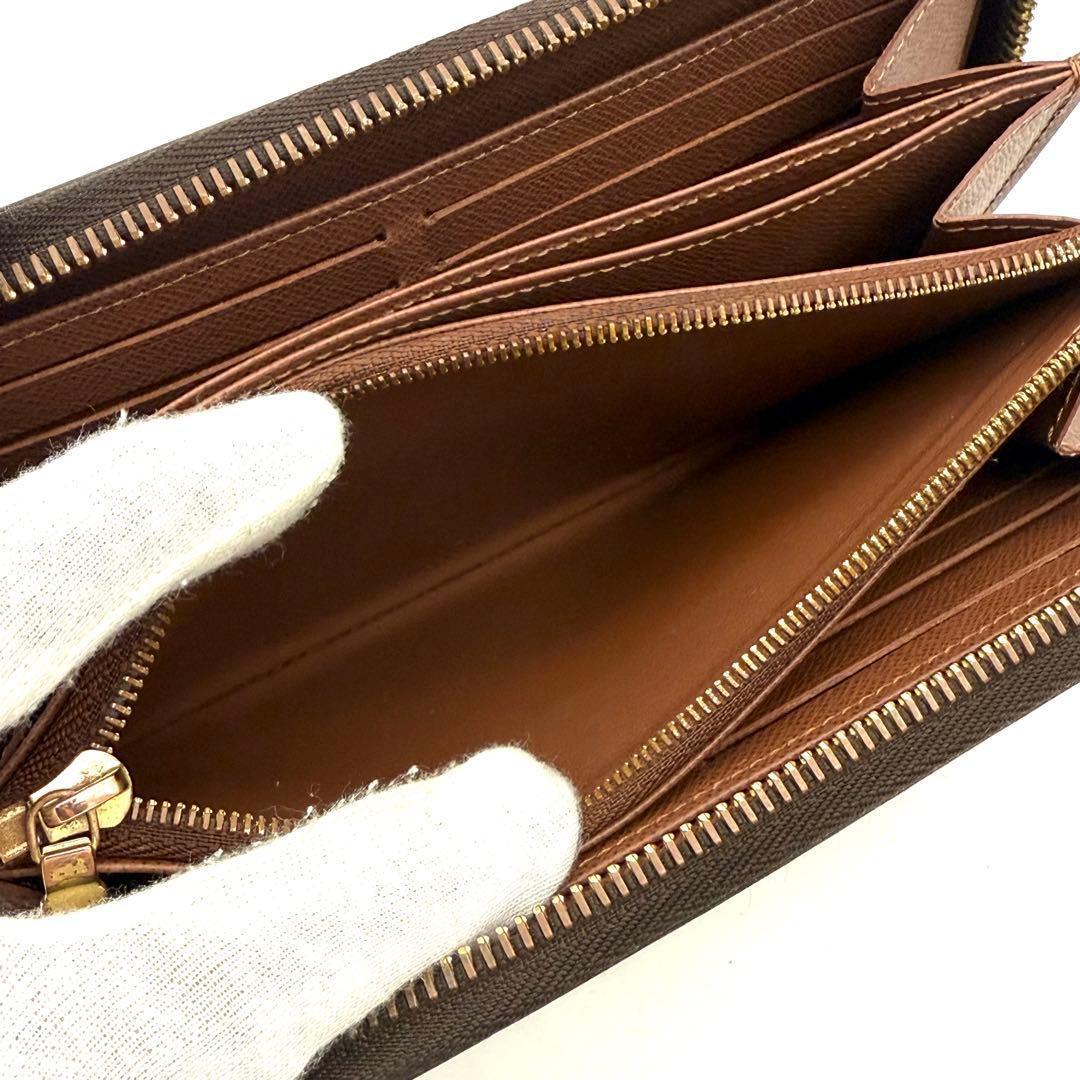 【極上美品】新型 ルイヴィトン モノグラム ジッピーウォレット 長財布