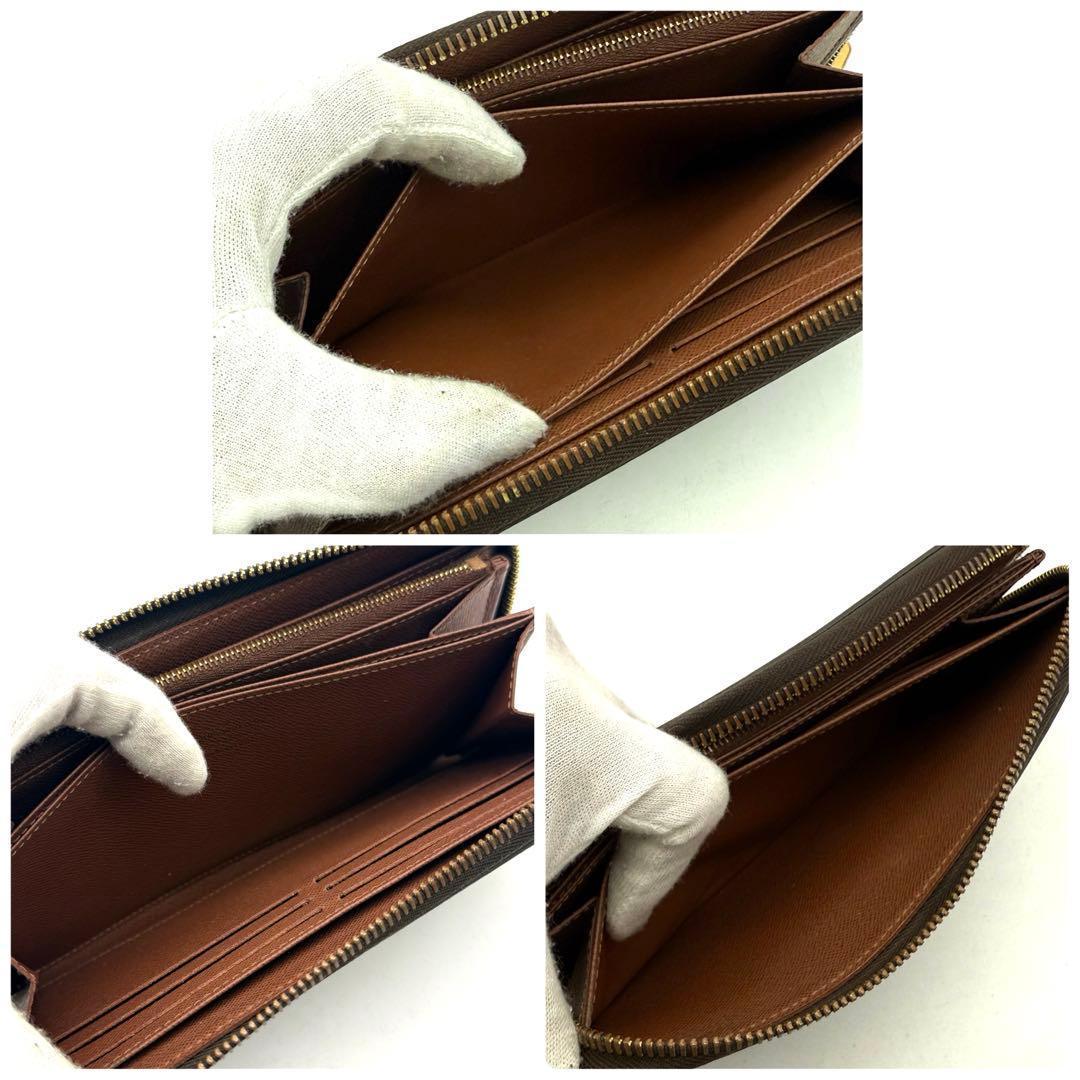【極上美品】新型 ルイヴィトン モノグラム ジッピーウォレット 長財布