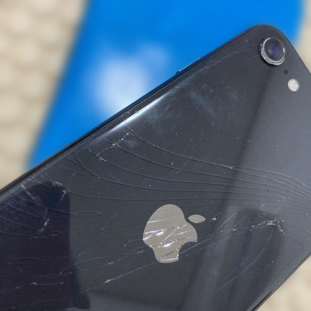 最終価格本日までiPhone SE 64GB simフリー　ブラック iFace