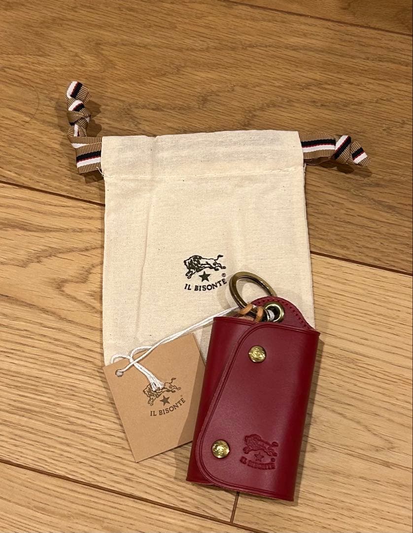 新品　IL BISONTE イル ビゾンテ　キーケース　二点