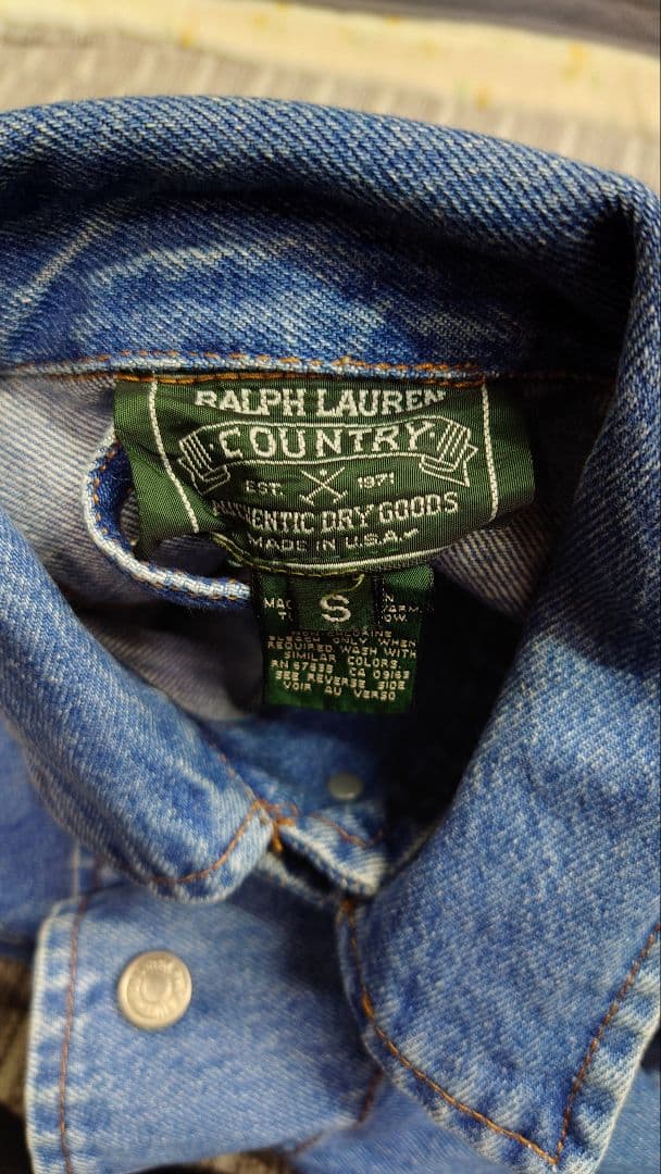 れ*る様 RALPH　LAUREN　COUNTRY　ポロベアー Gジャン　希少