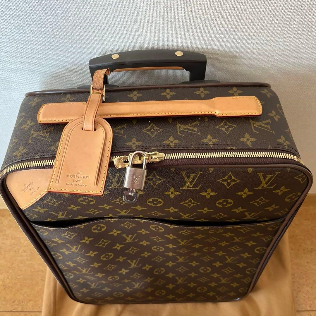 【美品】ルイヴィトン ペガス 45 モノグラム キャリーケース