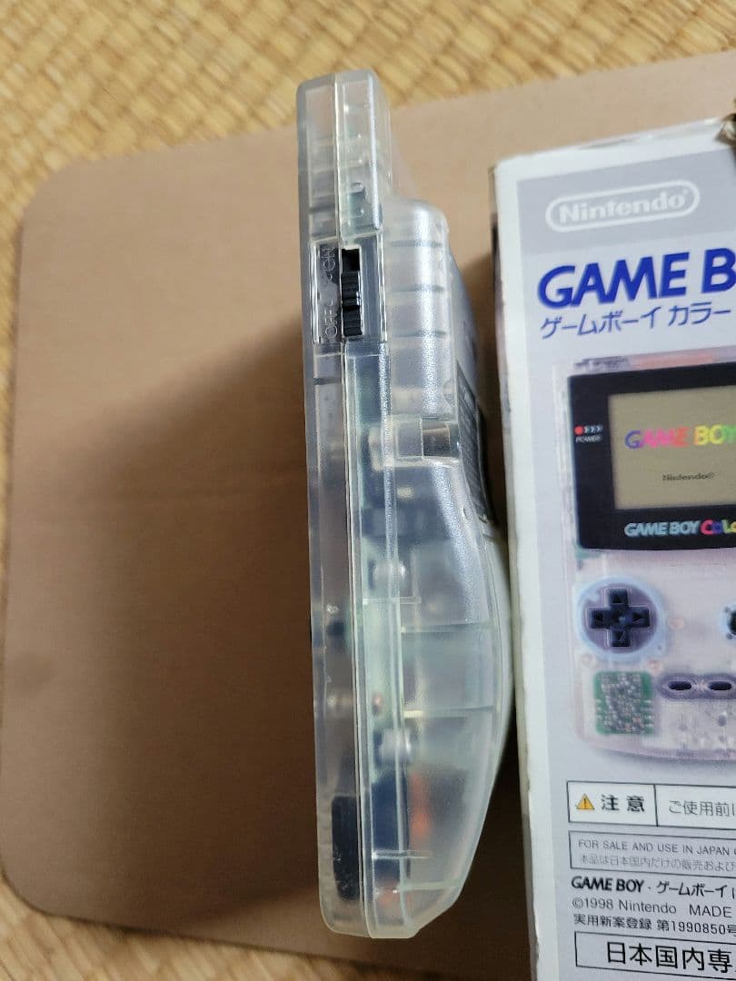 ゆ*う様 ゲームボーイカラー　クリア 本体