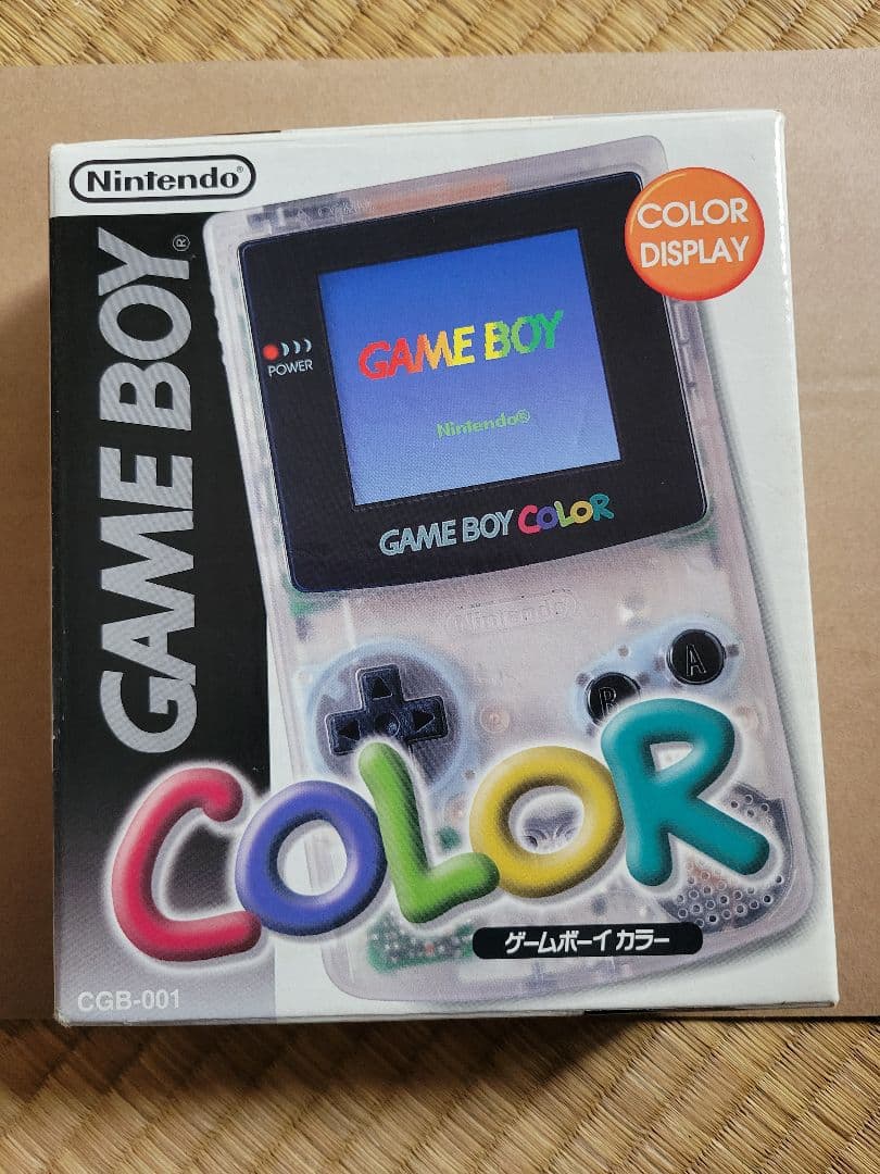 ゆ*う様 ゲームボーイカラー　クリア 本体