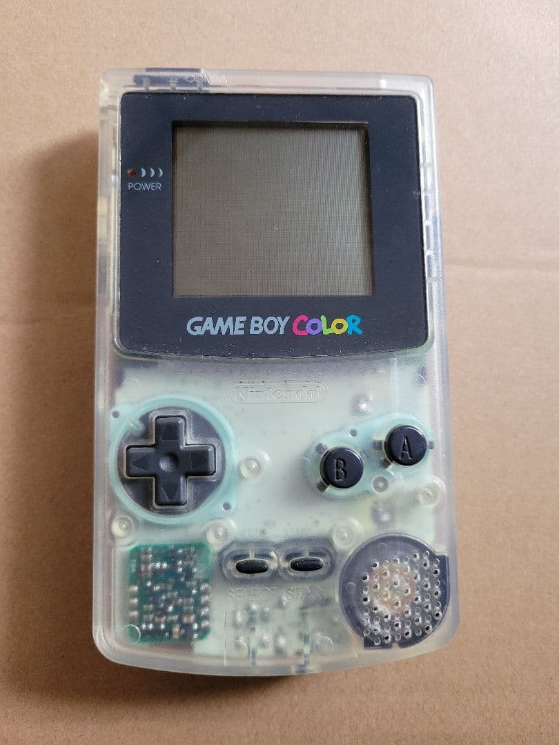 ゆ*う様 ゲームボーイカラー　クリア 本体