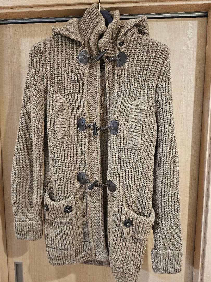 【ディースクエアード】DSQUARED² メンズ　ベージュ ダッフルコート