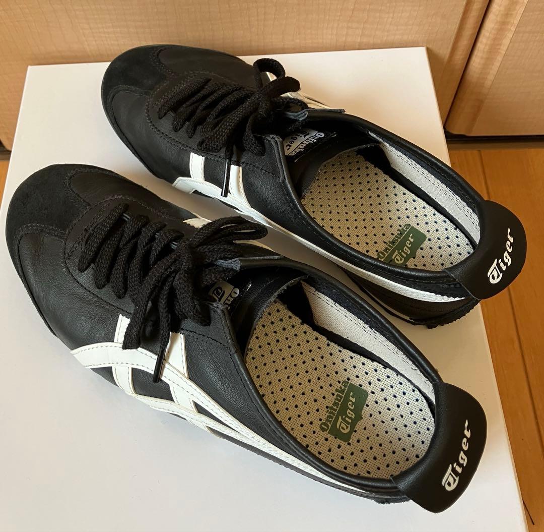 Onitsuka Tiger メキシコ66 ブラック/ホワイト スニーカー