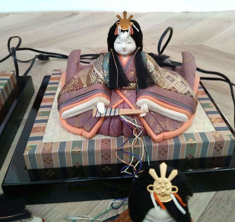 ●久月雛人形　木目込み人形　久月　2月中旬までの出品