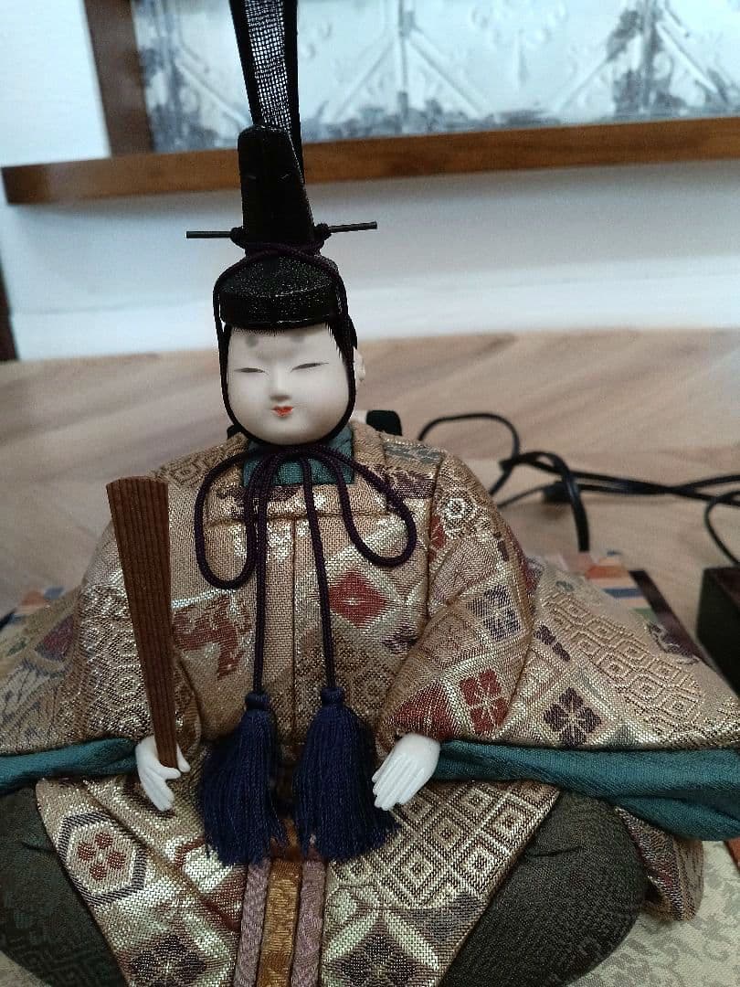 ●久月雛人形　木目込み人形　久月　2月中旬までの出品