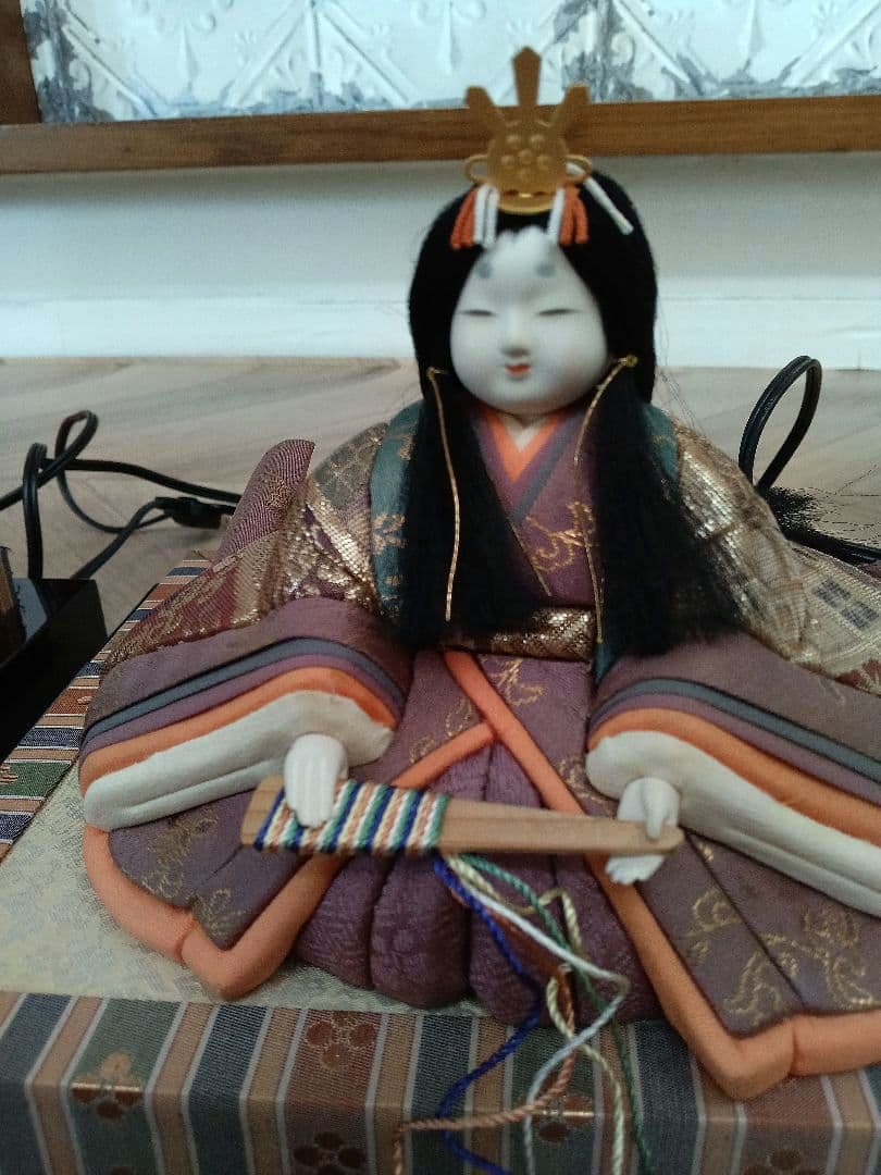 ●久月雛人形　木目込み人形　久月　2月中旬までの出品