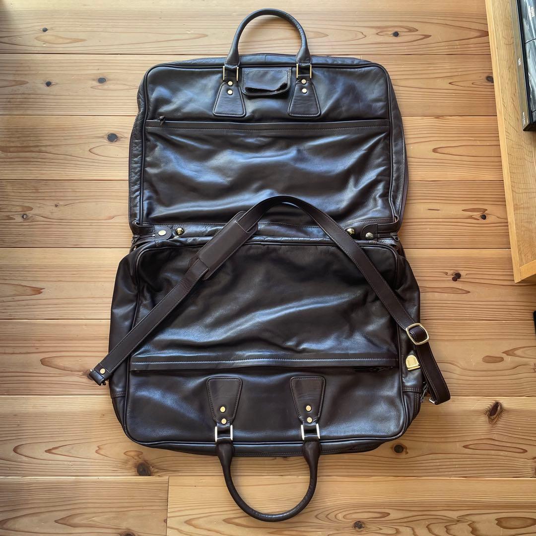 【Porter】吉田カバン ブラウンレザー 2way ボストンバッグ