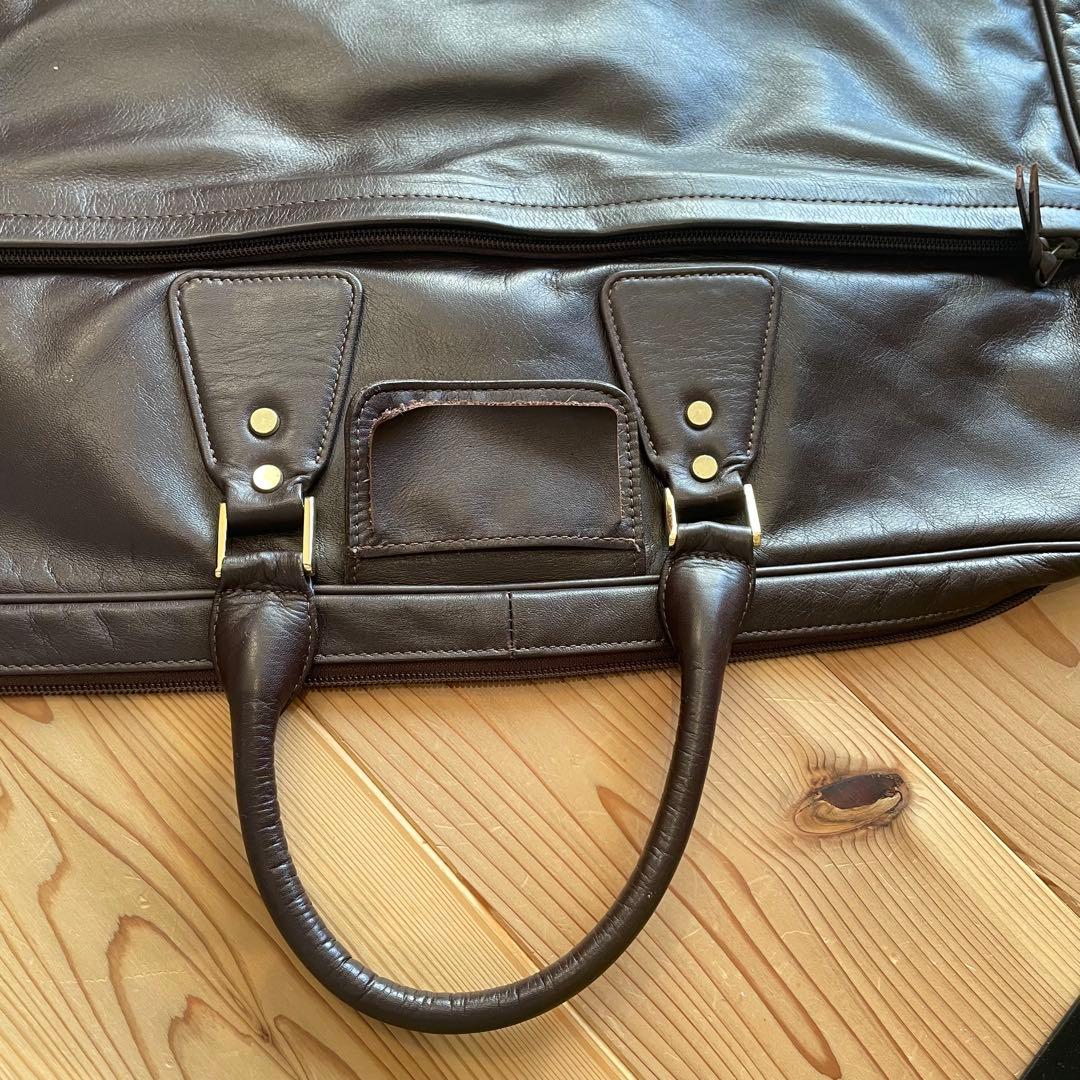 【Porter】吉田カバン ブラウンレザー 2way ボストンバッグ