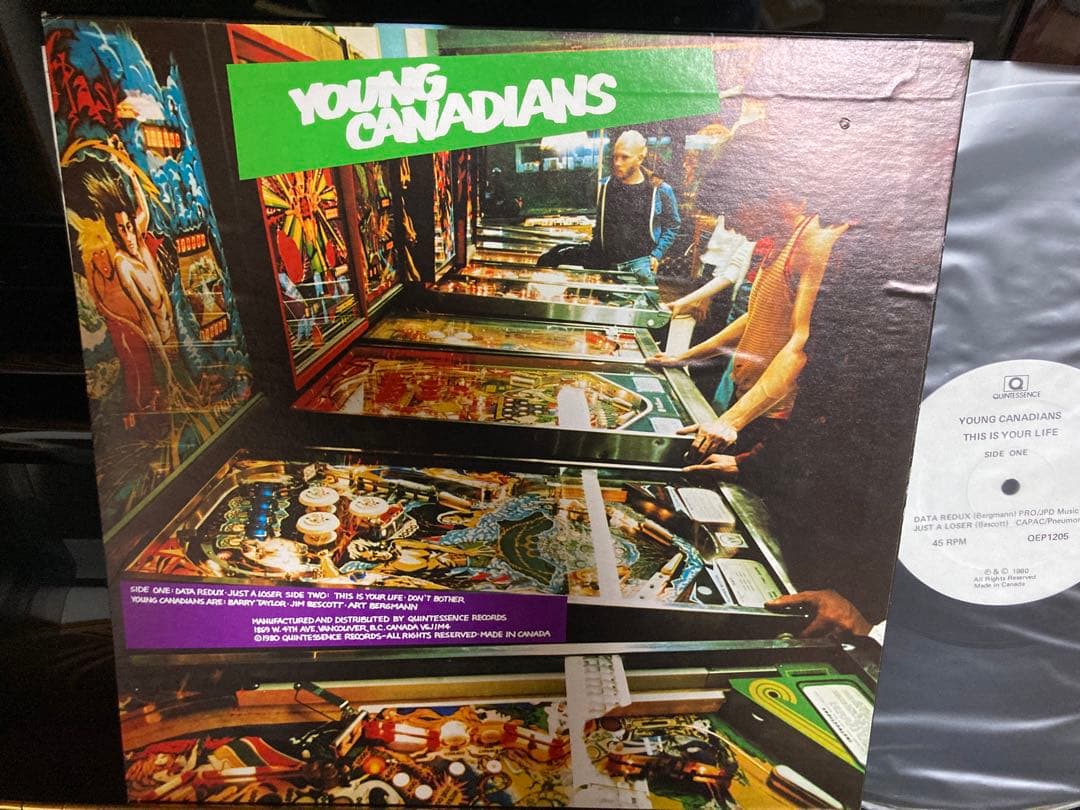 輸入盤12“：YOUNG CANADIANS THIS IS YOUR LIFE