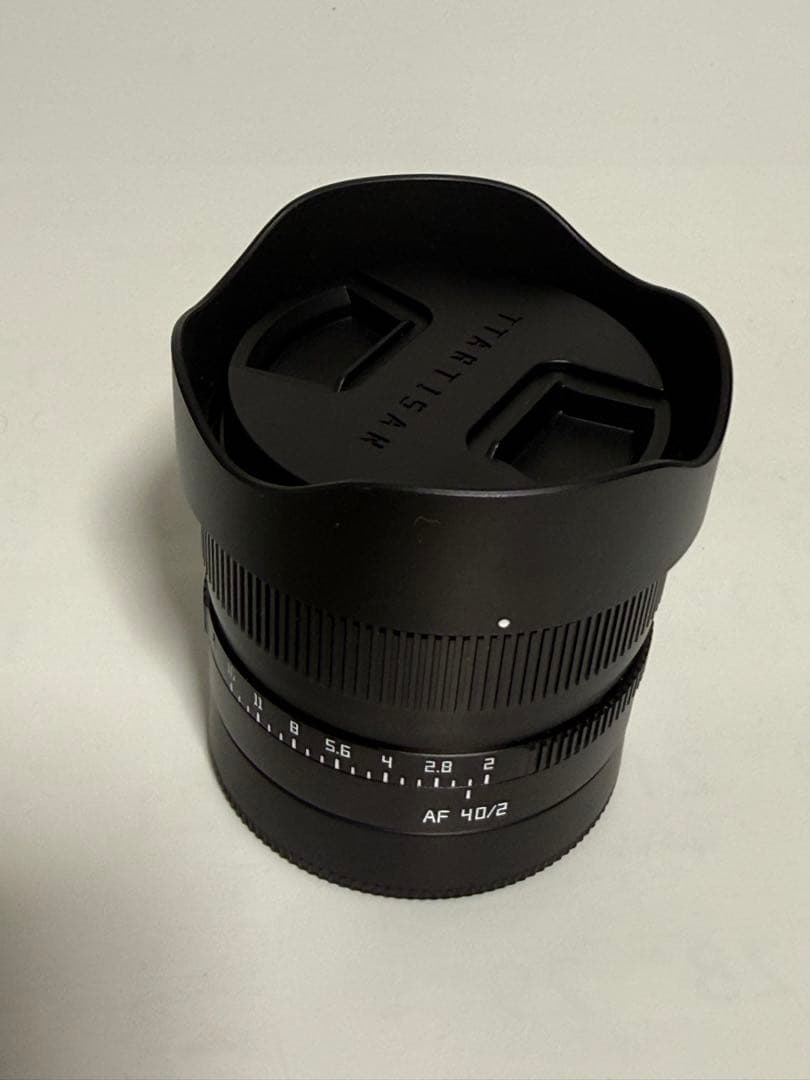 25年9月新品購入TTArtisan AF 40mm F2 ソニーEマウント