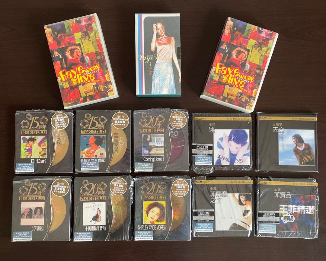 フェイウォン CD VHS 入手困難 24K GOLD K2 HD おまけ武道館