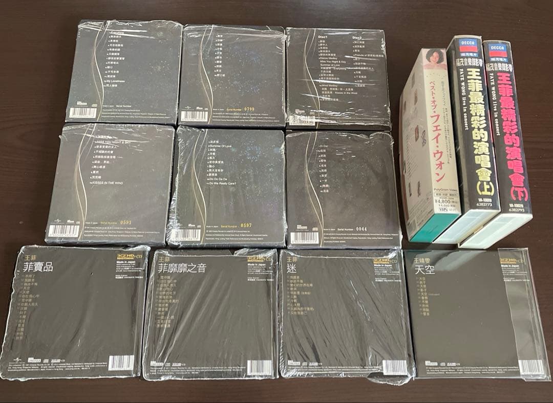 フェイウォン CD VHS 入手困難 24K GOLD K2 HD おまけ武道館