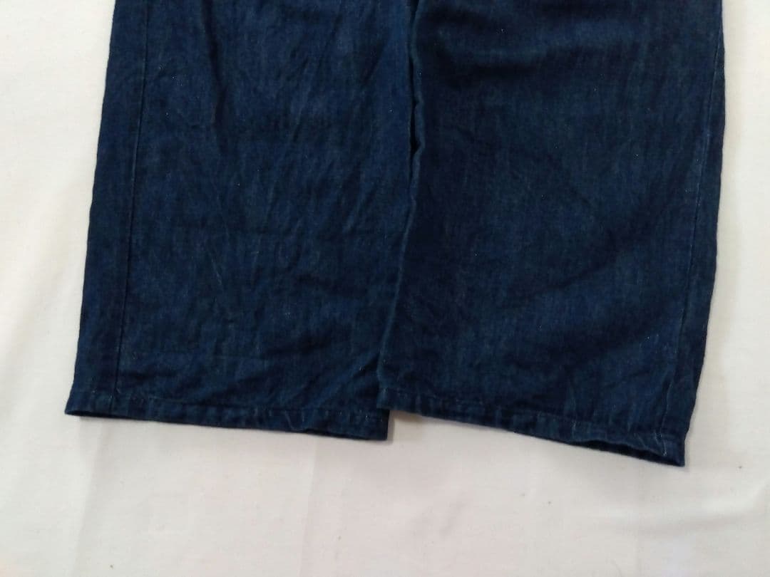 &yarn コットンリネン デニム ジャンプスーツ