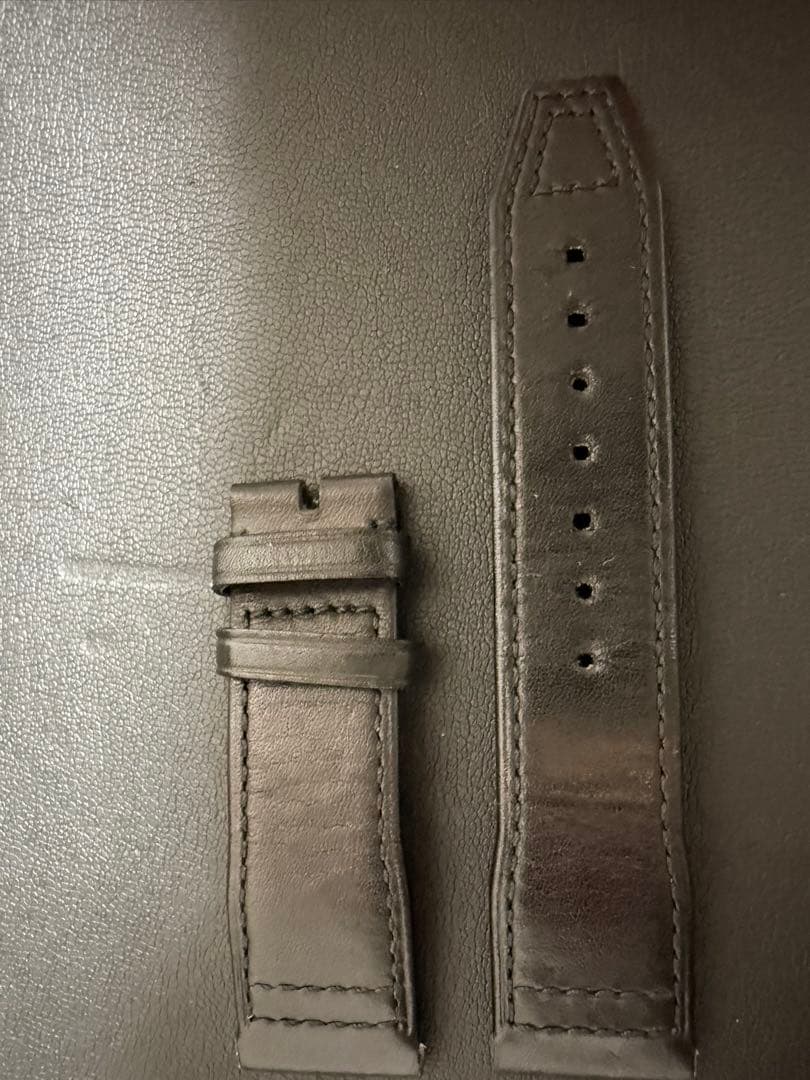 値下げ　IWC マーク XX 純正　カーフ　スキンベルト　XSサイズ
