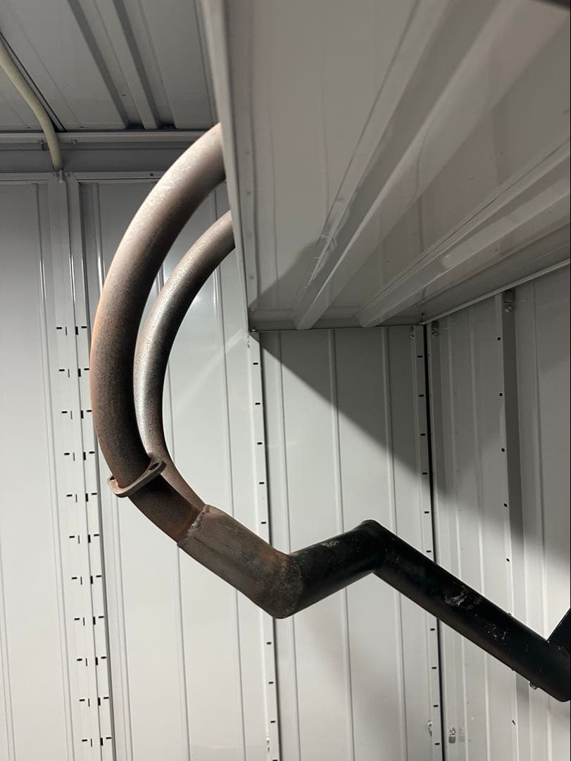 cb250t cb250n cb400t cb400nホーク マフラー 手曲げ