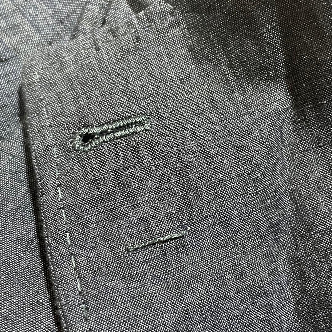 m*o様 ブルネロクチネリ リネン ブルー テーラードジャケット イタリア製