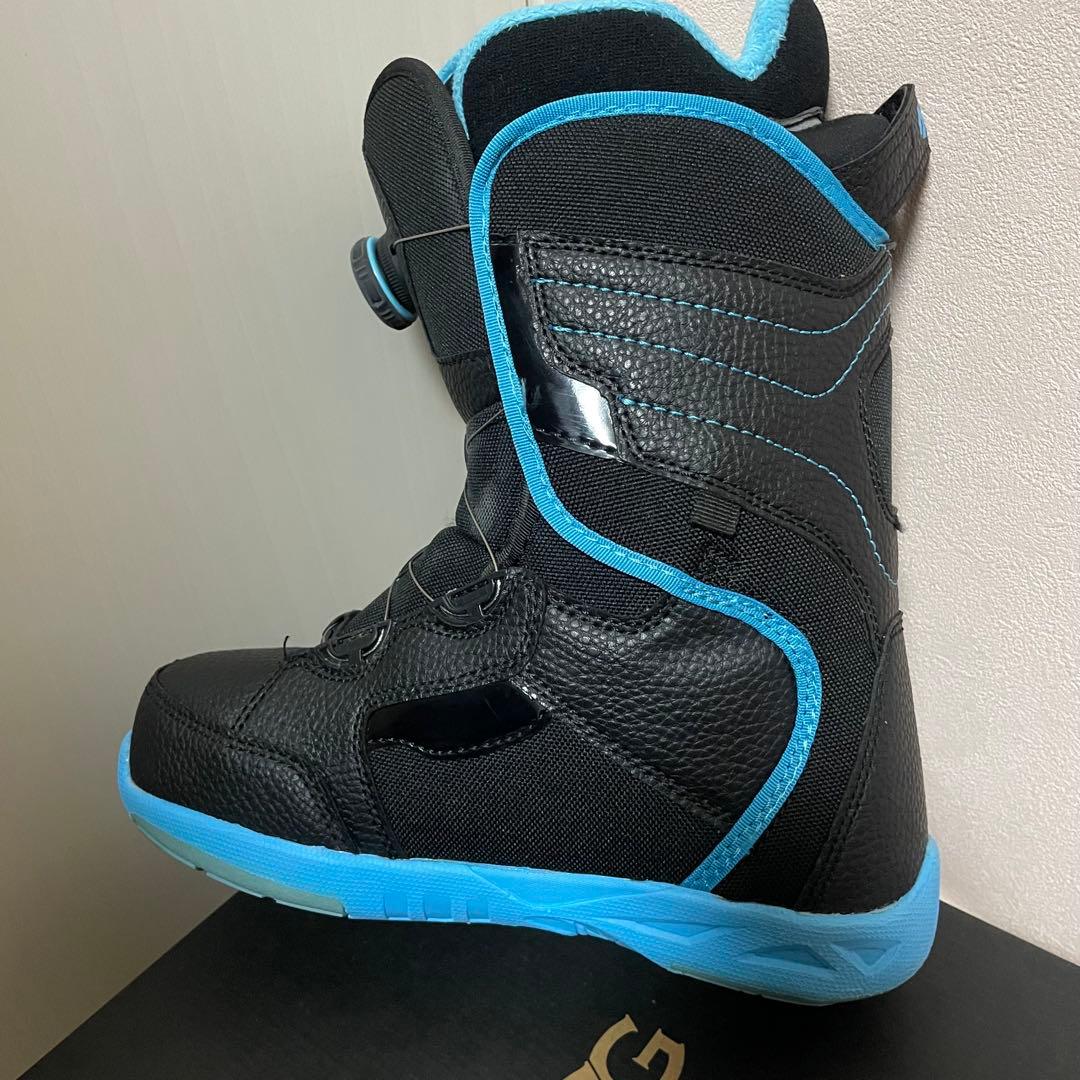 【美品】一回のみ着用　SLIB 女性用スノーボードブーツ ブラック24.5cm