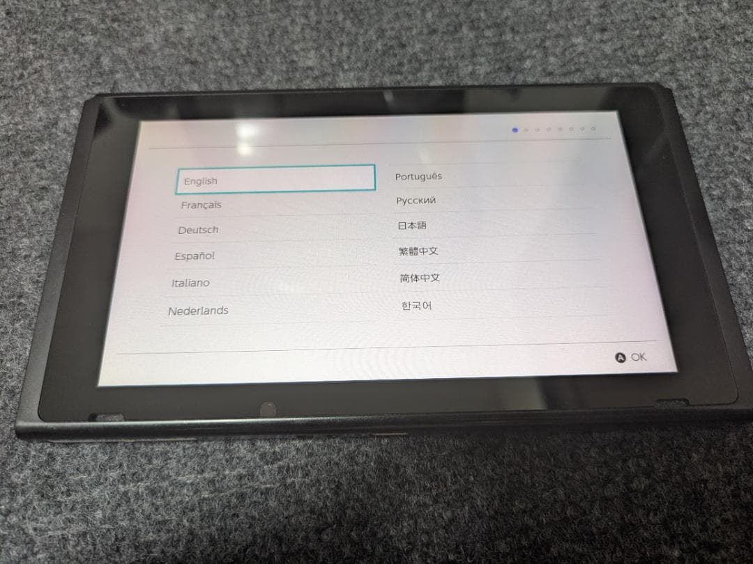 Nintendo Switch 本体 HAC-001／純正ドック・AC・HDMI