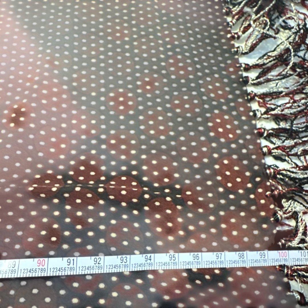 アットラスト　ストール　レッド