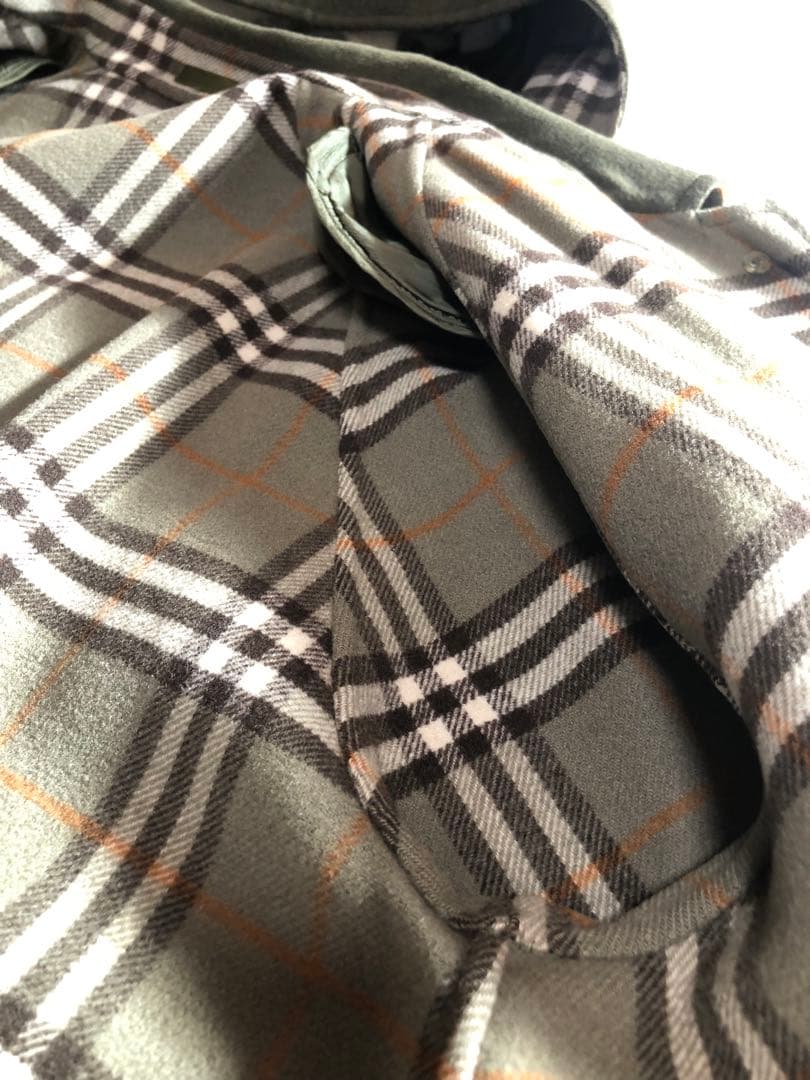 美品 Burberrys ピーコート カシミア混 希少色　カーキーグリーン