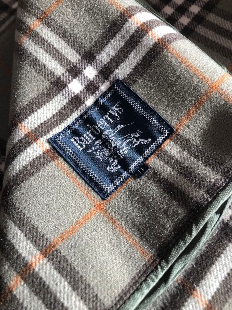 美品 Burberrys ピーコート カシミア混 希少色　カーキーグリーン