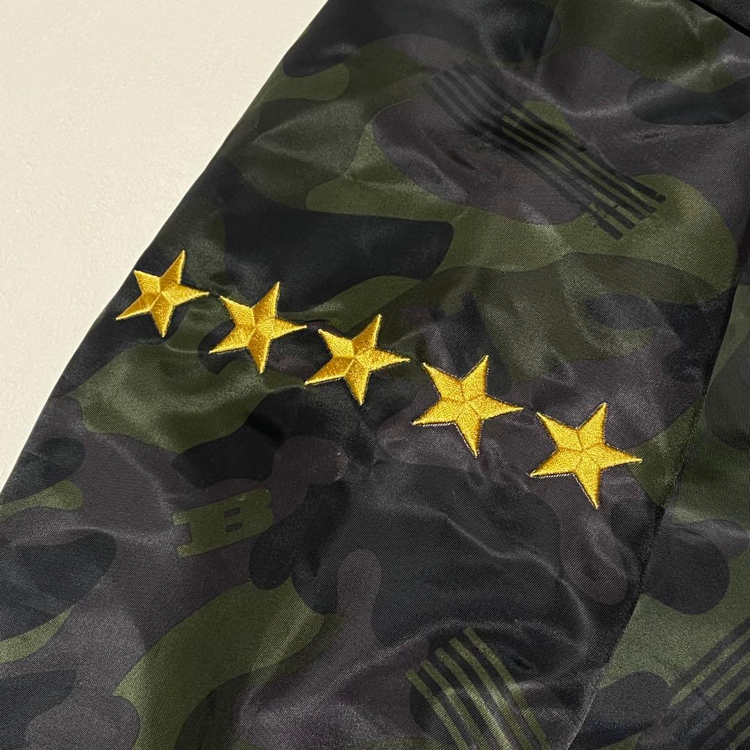 極美品 BIGBANG 公式グッズ リバーシブル ブルゾン MA-1 迷彩